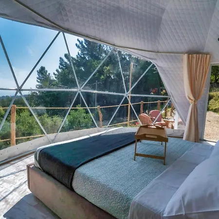 Luxury Dome Tents Ikaria Ap'Esso Raches  Exterior photo